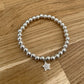 Handmade Sterling Silver Elasticated Bracelet