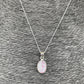 Pink Moonstone Necklace
