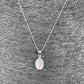 Pink Moonstone Necklace