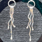 Handmade Squiggle Earrings
