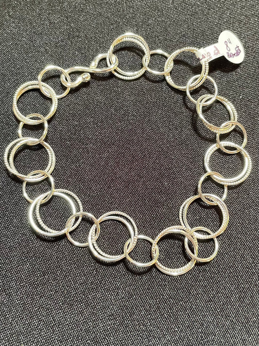 Sterling Silver Loose Link Bracelet