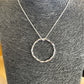 Handmade Sterling Silver Twisted Halo