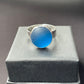 Handmade Sterling Silver Sea Glass Ring