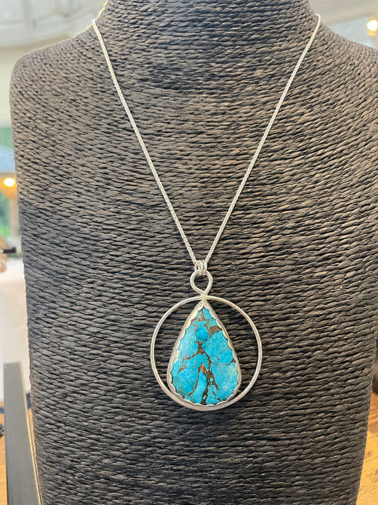 Handmade Turquoise Pendant