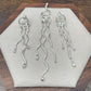 Handmade Squiggle Earrings