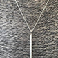 Handmade Sterling Silver Bar Necklace