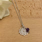 Crown Chakra Necklace with Amethyst Charm